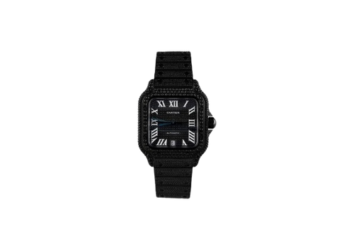 Cartier Iced Out Black